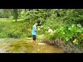 Making Traditional Cassava Cakes & Selling Fresh Bananas – Life in the Countryside!