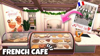 BUILDING MY DREAM CAFE IN BLOXBURG 