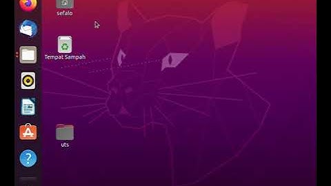 TUGAS UTS SISTEM OPERASI - perintah CLI pada Linux