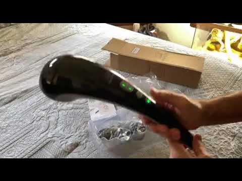 Snailax SL-482 cordless handheld massager with heat review - The Gadgeteer