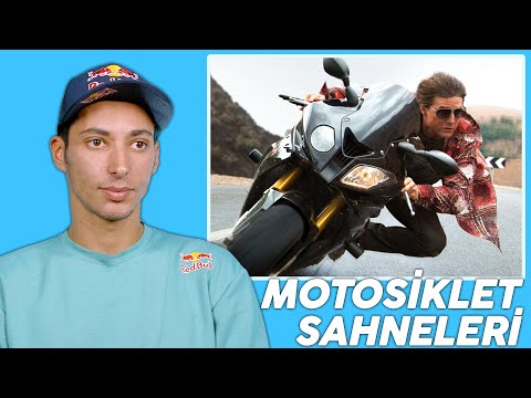 Motosiklet Yarışçısı Filmlerdeki Motosiklet Sahnelerini İzliyor l w/ Toprak Razgatlıoğlu