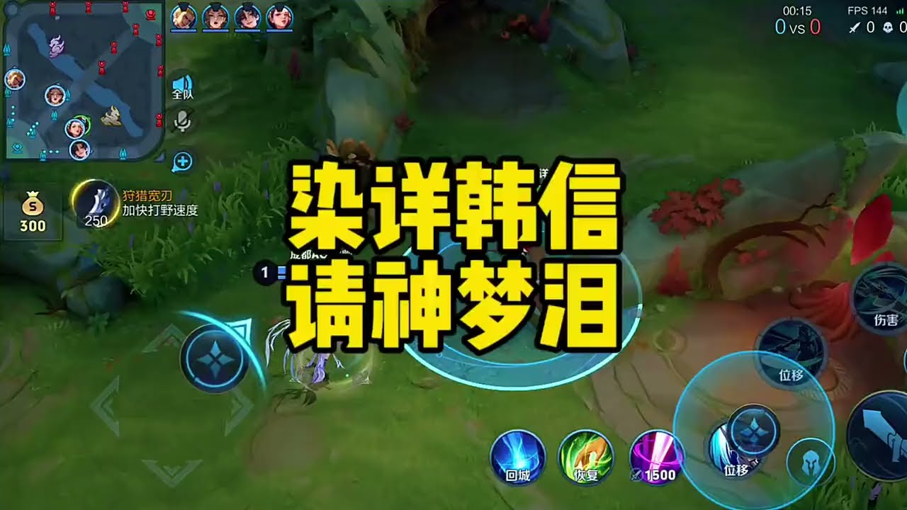 时隔多年，染详请神梦泪，正确的皮肤战队，将韩信热度再度上升【凤煌解说王者荣耀】