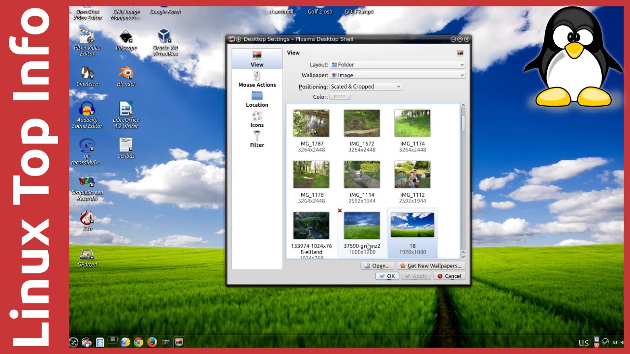 Bug in PC Linux 2014 when use desktop preview - YouTube