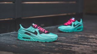 air max 90 south beach on feet