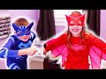 PJ Masks in Real Life 🌟 Heroes to the Rescue! 🌟 Music Madness | PJ Masks Official