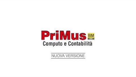PriMus - novità della versione BIM ONE - Software Contabilità Lavori - ACCA software