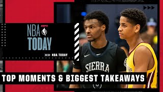 Bronny James vs. Kiyan Anthony: 20 years in the making  | NBA Today