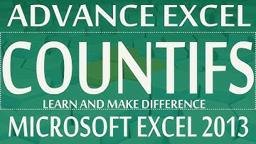 COUNTIFS Function in Excel (Demo Module 02 Class#43)
