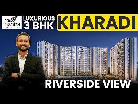 Mantra Melange Kharadi | 3BHK Sample Flat Tour | Luxury Riverside View