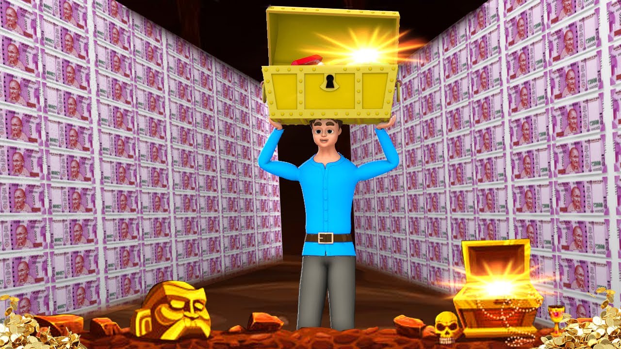 ಭೂಗತ ಹಣದ ಸುರಂಗ - Underground Money Tunnel Story | 3D Animated Kannada Moral Stories | Maa Maa TV