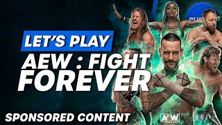 AEW: Fight Forever PS5 Gameplay - Is This The Wrestling Game We&#39;ve Been Waiting For?