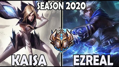 Kaisa vs Ezreal ADC Ranked Challenger EUW