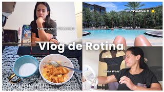 VLOG | Hábitos Saudáveis, Rotina, Descanso, Tenho um Vício, Sono na Menopausa, Sol e Piscina