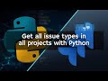 Jira - Get all issues types in all projects with Python