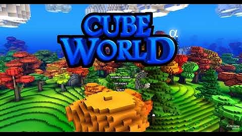 PREVIEW: Cube World Longplay Alpha Edition ( no commentary ) Ranger Part 1