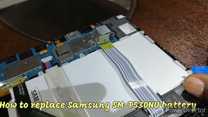 How to Replace Your Samsung Galaxy Tab 4 10.1 SM-T530NU Battery - YouTube