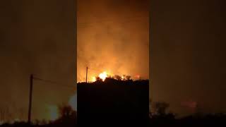 Incendio en Las Palmas - Córdoba-Argentina - 29/09/2019