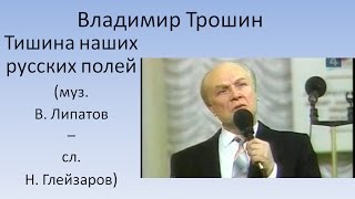 Владимир Трошин - Тишина наших русских полей