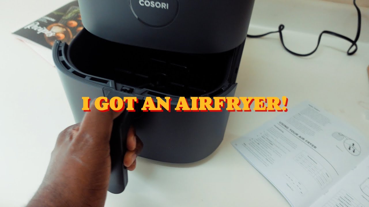 COSORI Air Fryer 5 Quart Compact AirFryer Unboxing & First Cook  CAF-L501-KUS 