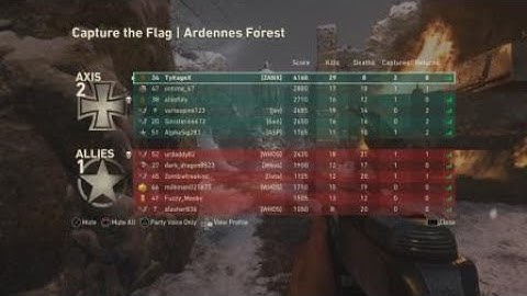 Call of Duty WWII CRAZY CTF CLUTCH