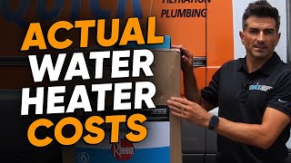 Actual Cost For a New Water Heater (Complete Breakdown)