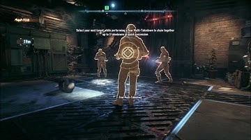 Batman Arkham Knight Fear Multi Takedown Montage
