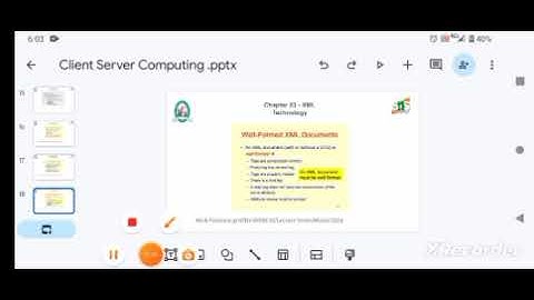 Video Lecture Series 03|Ms.R.Vani-Asst.Prof.CS|XML Technology