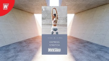EXPRESS STRETCH с Андреем Андреевым | 19 апреля 2020 | Онлайн-тренировки World Class