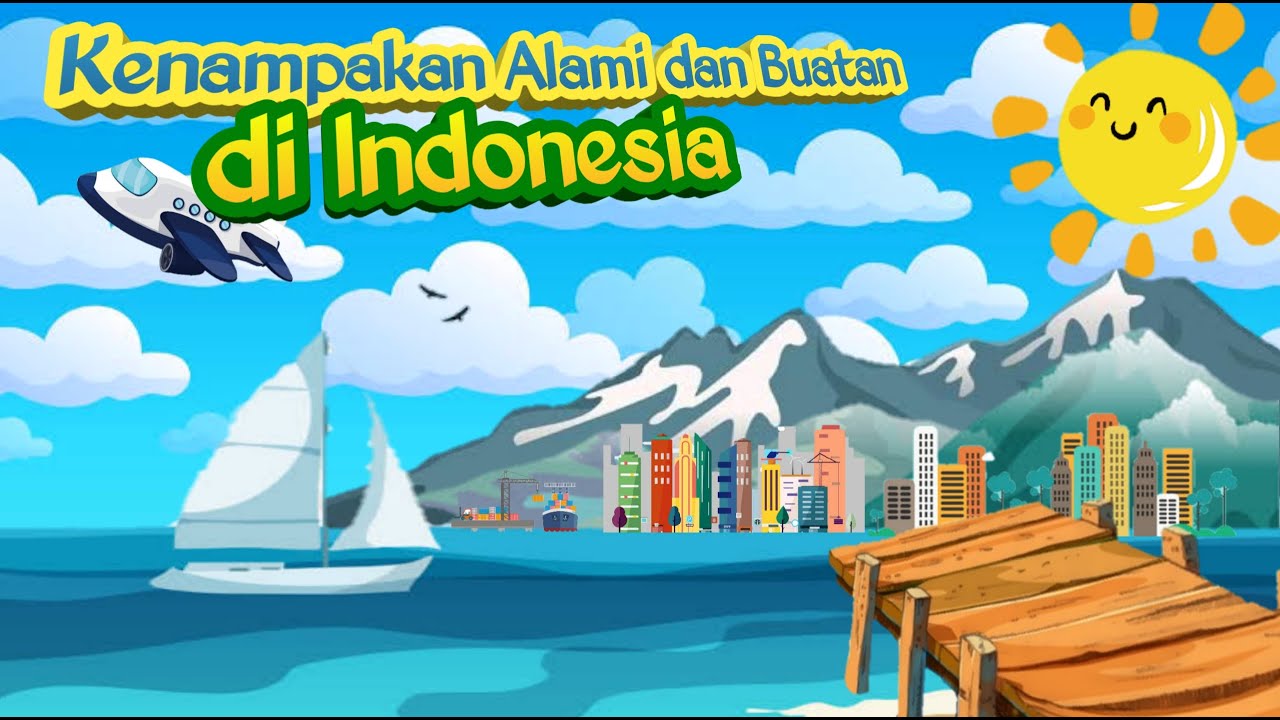  Kenampakan  Alam di Indonesia Kenampakan  Alami dan Buatan  