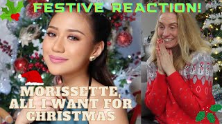 FESTIVE REACTION! Morissette, All I Want For Christmas Is You LIVE 🎄🎅🏻🎁❤️ #Morissette #MariahCovers