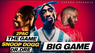 2Pac,Snoop Dogg, The Game, Dr Dre - Big Game (Azzaro Remix)