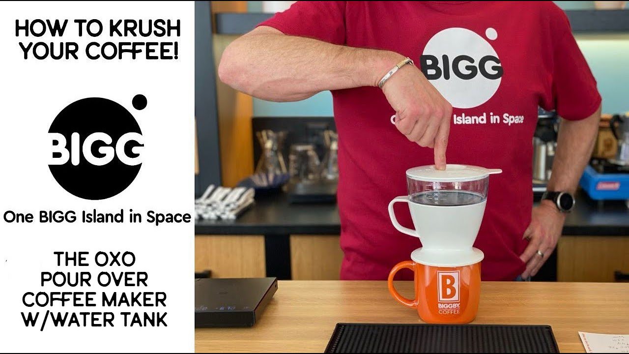 BEAN BASICS S3 E7 Oxo Pour Over Coffee Maker w/Water Tank YouTube