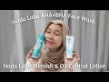 No more kulit berminyak | Hada Labo Blemish &amp; Oil Control Lotion | Hada Labo AHA+BHA Face Wash