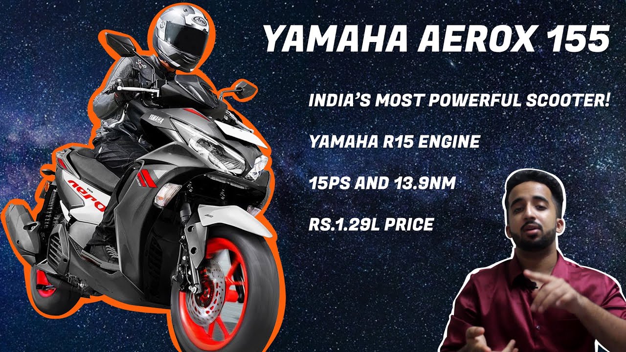 The New Yamaha Aerox 155, First Impressions And Overview, Price, Engine  Specs, Features