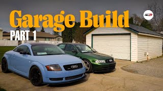 Transforming A Garage On A Budget! | Part 1: Disassembly and Planning