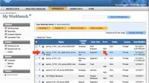 IRD Workbench: 9. Convert Working Set into Different Data Type