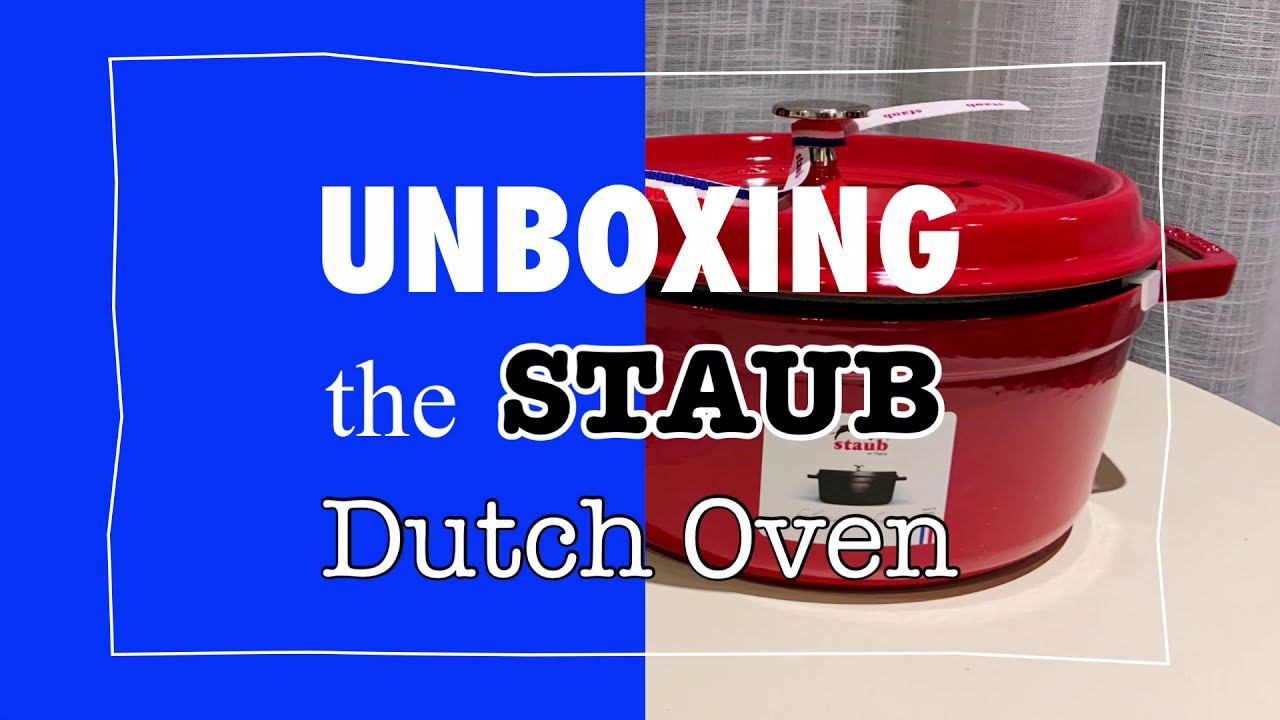 Staub 4 Qt Dutch Oven / Unboxing Sarah\