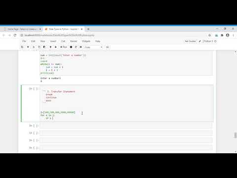 #15. Transfer Statement in Python | easy python tricks - YouTube
