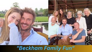"David Beckham's Heartwarming Family Weekend: A Sweet Snapshot with Daughter Harper, 12"