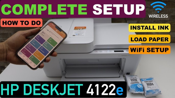 Connecter son imprimante HP DeskJet 4100e/4110/4120e/4122e/4130e