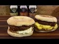 Breakfast On The Go: Spicy Turkey Sausage, Egg & Cheese Muffin Sandwich | Cooking With Carolyn