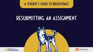 Resubmitting an Assignment