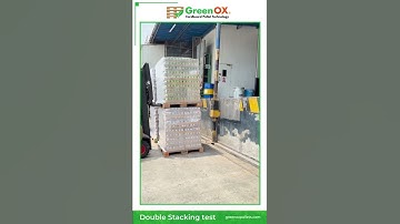 Cardboard Pallet Test – Double Stacking Strength 📦📦💪