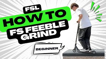 Scooter Trick Tutorial: FS FEEBLE LEDGE 🛴 | Step-by-Step Guide