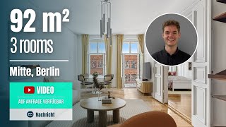 Charming Altbau Apartment in Central Berlin-Mitte 🏙️ l APARTMENT TOUR
