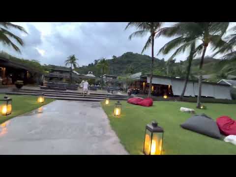 Phuket Marriott Resort and Spa, Nai Yang Beach | Big Fish restaurant and Big Fish Bar | hotel tour.