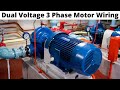 Dual Voltage 3 Phase Motor Wiring (How To Wire A Multi Voltage 3 Phase Motor) Simple & Easy!