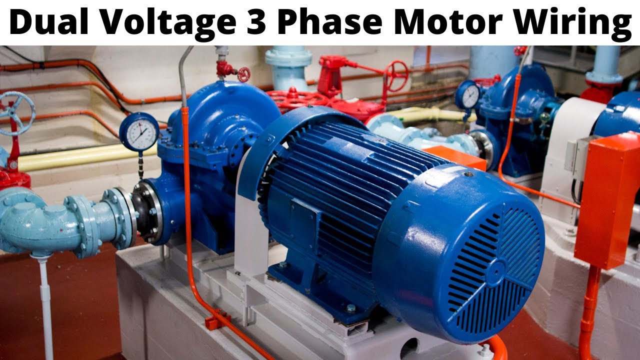 Low Voltage Vs High Voltage Wiring A Motor / Electric motors big power