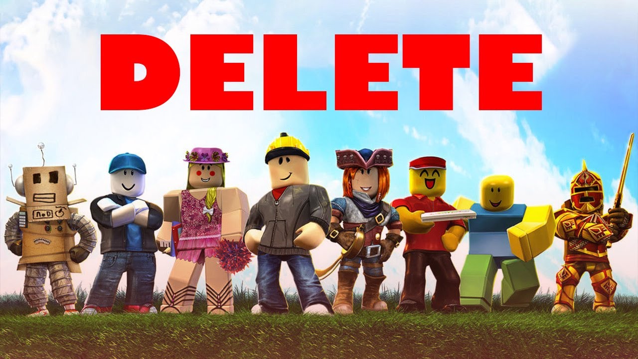 How to removed to roblox. Delete Roblox. Account deleted Roblox.