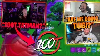 I'M JOINING 100 THIEVES! LIVE FROM THE 100T HOUSE! W/ NICKMERCS, COURAGE & MARCEL